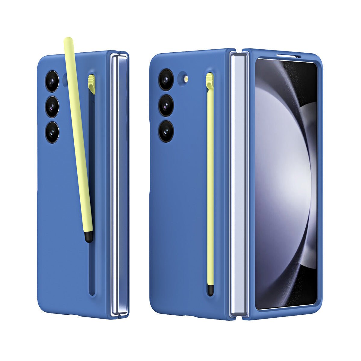 Anti - fall Protective Phone Case With Pen Tray Shell For Galaxy Z Fold 7/6/5/4/3